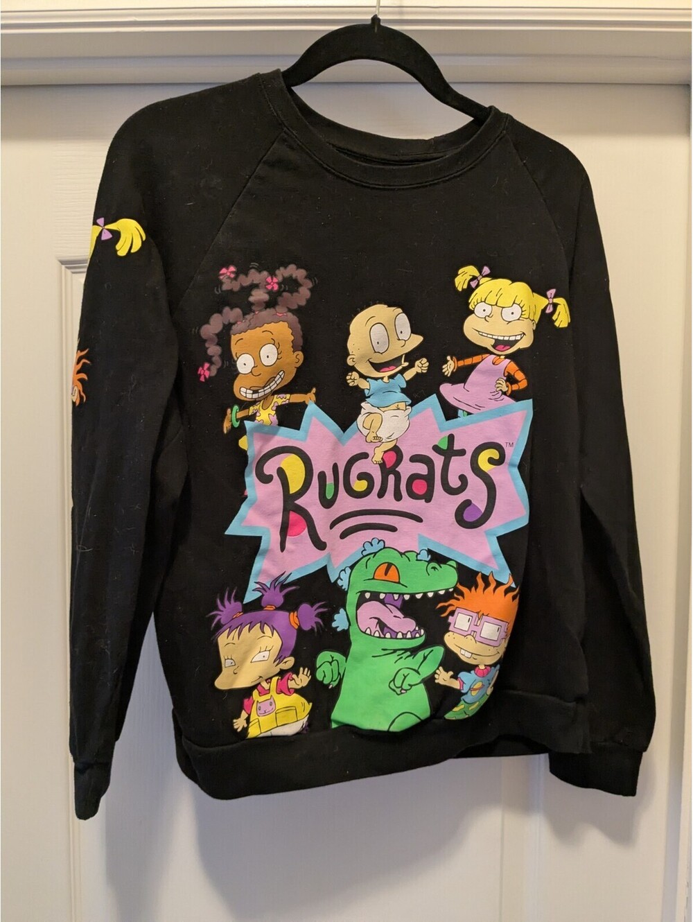 Nickelodeon Rugrats Long Sleeve Graphic Sweatshirt  Juniors M (8)  2021